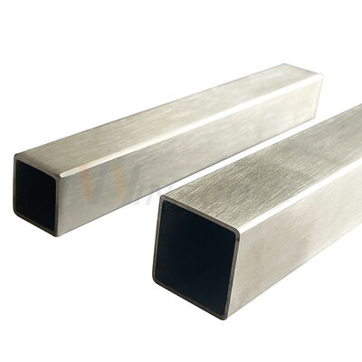 0.6mm-3.5mm ความหนากระจก ผิวแซติน 201 304 316 เกรด 30mmx30mm สแตนเลส สแตนเลส ท่อสี่เหลี่ยม