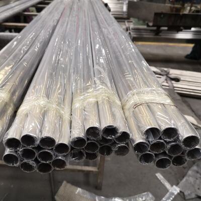 42.4mm OD Mirror Inox Railing Tube 0.8mm-3.0mm ความหนา ซาติน SUS 201 304 316 ท่อกลมสแตนเลส