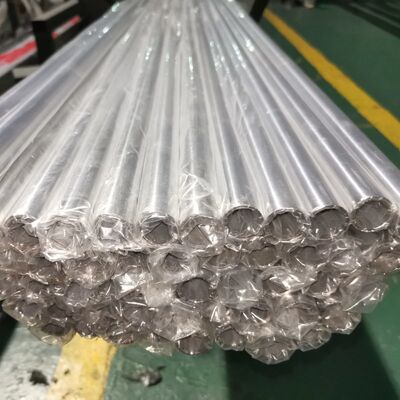 42.4mm OD Mirror Inox Railing Tube 0.8mm-3.0mm ความหนา ซาติน SUS 201 304 316 ท่อกลมสแตนเลส
