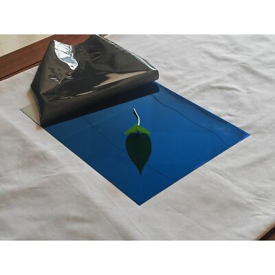 1250mmx2500mm 304 304L Sapphire Blue Mirror ใบเหล็กออนไลน์, PVD สีแผ่นสแตนเลส