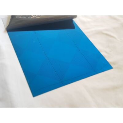 1250mmx2500mm 304 304L Sapphire Blue Mirror ใบเหล็กออนไลน์, PVD สีแผ่นสแตนเลส