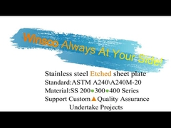 Winsco Metal SS 201 304 316 กระจกแกะสลักแผ่นเหล็กสแตนเลสรีดเย็นสำเร็จรูป