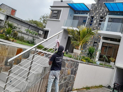 ตกแต่งภายใน 201 304 316 ราวบันไดสแตนเลส บันได Inox