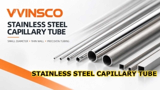 WINSCO 201 304 ท่อสเตนเลสสตีลเส้นผ่านศูนย์กลางเล็ก | ท่อที่มีความแม่นยำผนังบาง